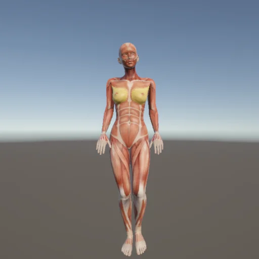 歩く09 — 3Dデッサン人形（無料ポーズ資料）