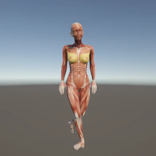 ダンス17 — 3Dデッサン人形（無料ポーズ資料）