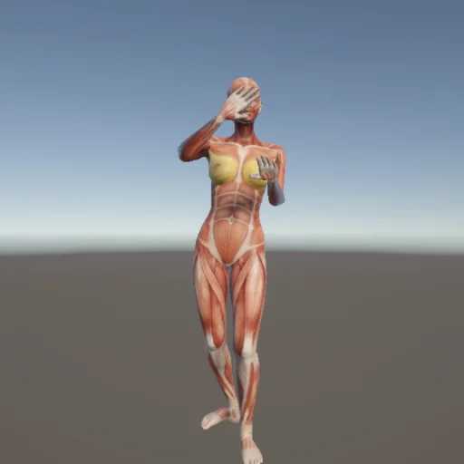 スポーツ53 — 3Dデッサン人形（無料ポーズ資料）