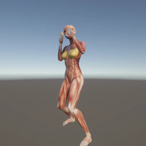 スポーツ54 — 3Dデッサン人形（無料ポーズ資料）