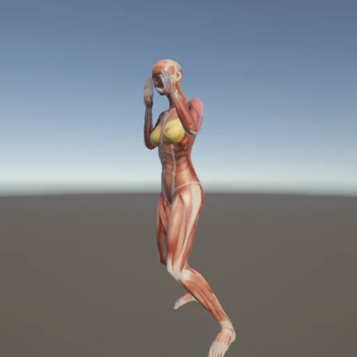 スポーツ55 — 3Dデッサン人形（無料ポーズ資料）