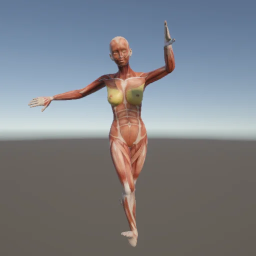 ダンス109 — 3Dデッサン人形（無料ポーズ資料）