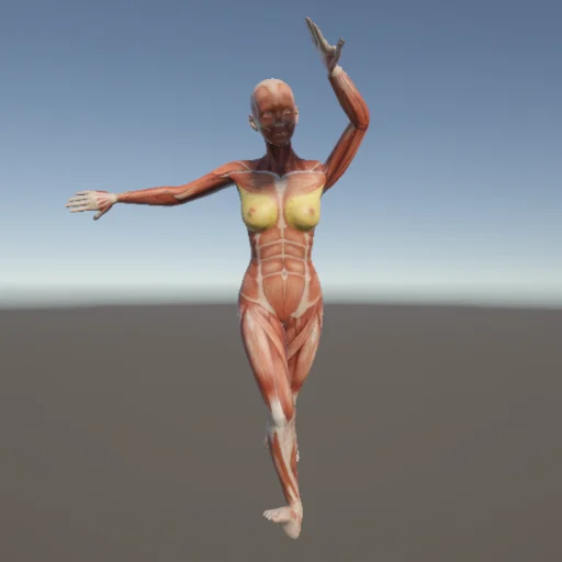 ダンス110 — 3Dデッサン人形（無料ポーズ資料）