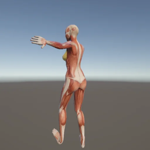 ダンス113 — 3Dデッサン人形（無料ポーズ資料）