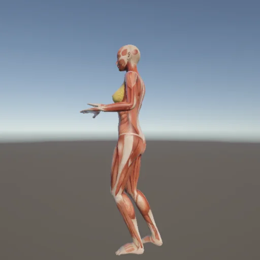 サルサ120 — 3Dデッサン人形（無料ポーズ資料）
