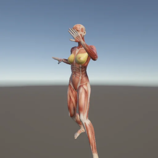 ボクシング122 — 3Dデッサン人形（無料ポーズ資料）