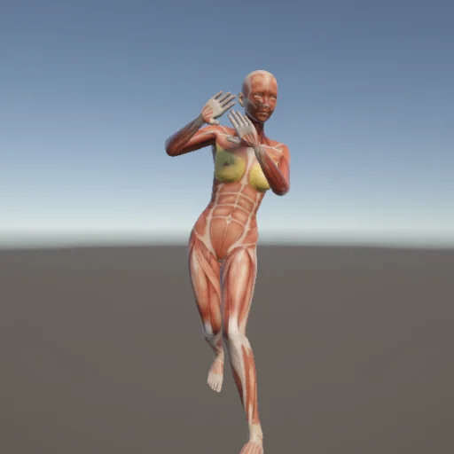 ボクシング123 — 3Dデッサン人形（無料ポーズ資料）