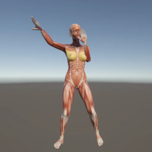 ボクシング126 — 3Dデッサン人形（無料ポーズ資料）
