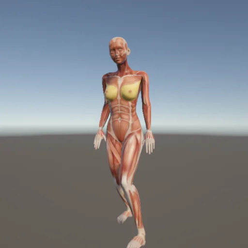 サッカー130 — 3Dデッサン人形（無料ポーズ資料）
