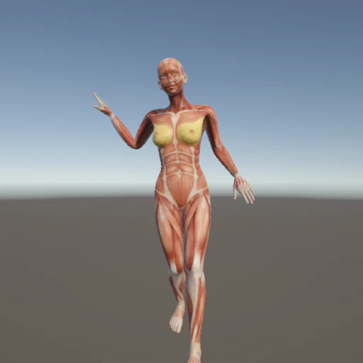 スポーツ132 — 3Dデッサン人形（無料ポーズ資料）