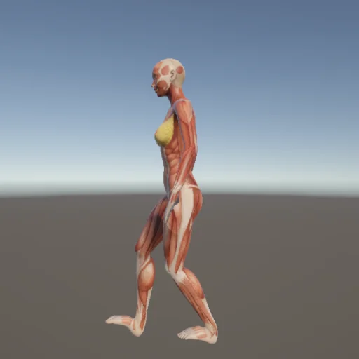 スポーツ135 — 3Dデッサン人形（無料ポーズ資料）