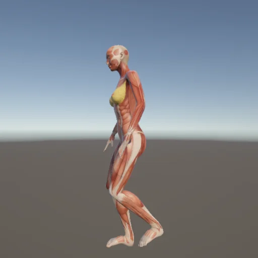 スポーツ136 — 3Dデッサン人形（無料ポーズ資料）