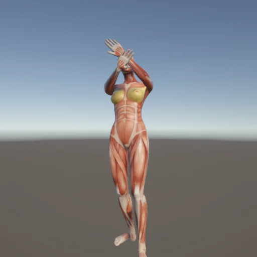 剣141 — 3Dデッサン人形（無料ポーズ資料）