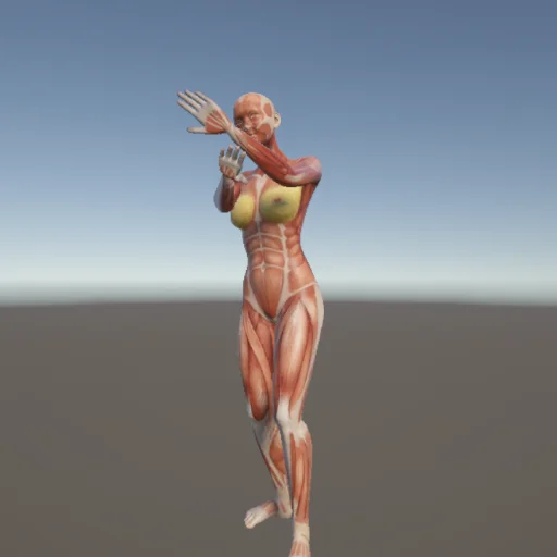 剣143 — 3Dデッサン人形（無料ポーズ資料）