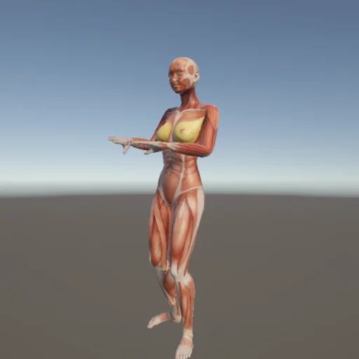 剣144 — 3Dデッサン人形（無料ポーズ資料）