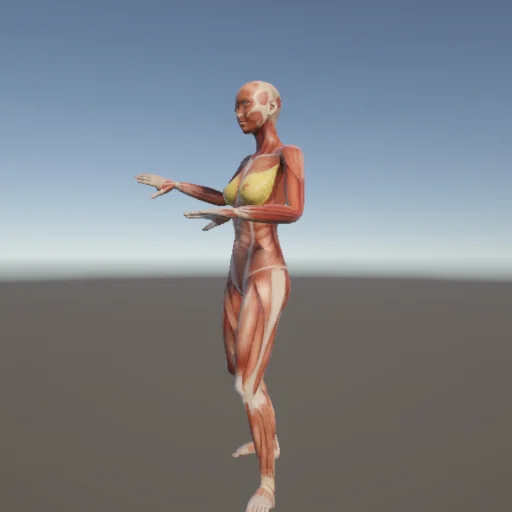 剣145 — 3Dデッサン人形（無料ポーズ資料）