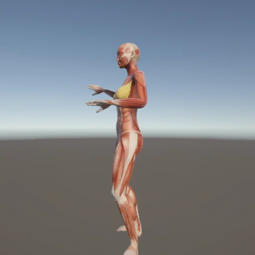 剣146 — 3Dデッサン人形（無料ポーズ資料）