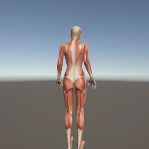 キック151 — 3Dデッサン人形（無料ポーズ資料）