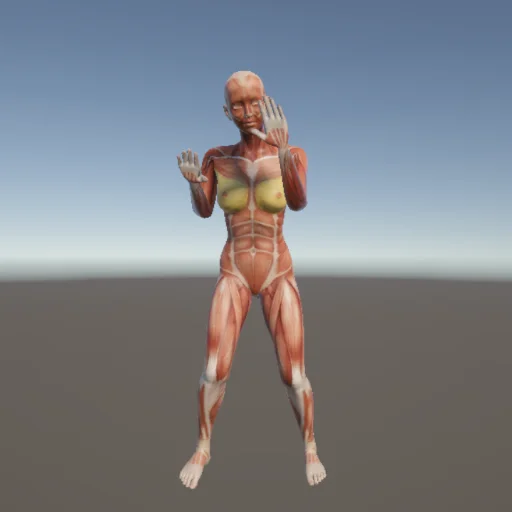 ボクシング164 — 3Dデッサン人形（無料ポーズ資料）