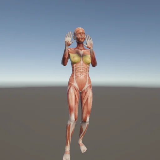 ボクシング166 — 3Dデッサン人形（無料ポーズ資料）