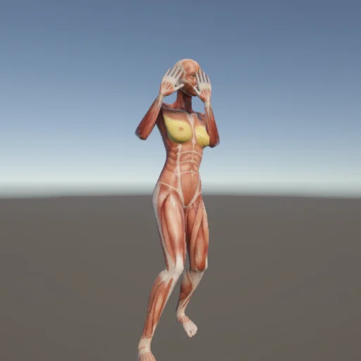 ボクシング167 — 3Dデッサン人形（無料ポーズ資料）