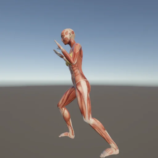 ボクシング168 — 3Dデッサン人形（無料ポーズ資料）