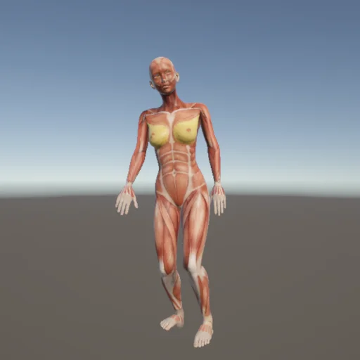 アクロバット216 — 3Dデッサン人形（無料ポーズ資料）