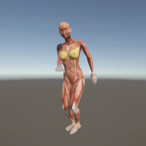 アクロバット217 — 3Dデッサン人形（無料ポーズ資料）