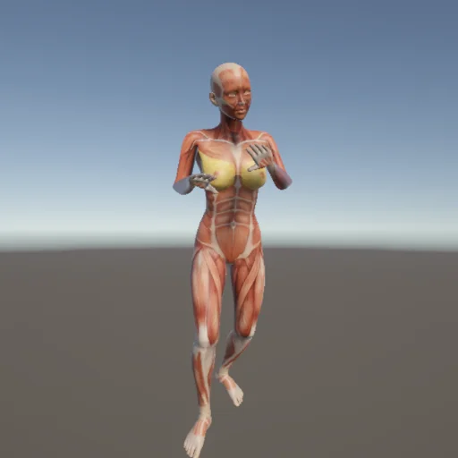 アクロバット221 — 3Dデッサン人形（無料ポーズ資料）