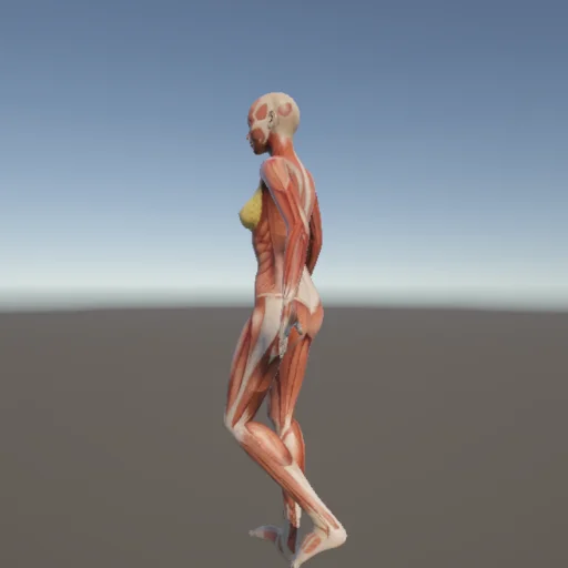 登る234 — 3Dデッサン人形（無料ポーズ資料）
