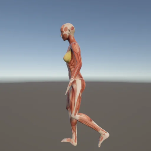 登る236 — 3Dデッサン人形（無料ポーズ資料）