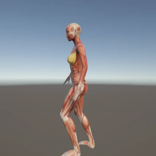 登る237 — 3Dデッサン人形（無料ポーズ資料）