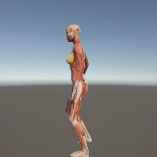 登る238 — 3Dデッサン人形（無料ポーズ資料）