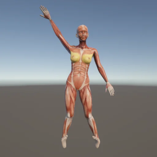 ヒーロー241 — 3Dデッサン人形（無料ポーズ資料）