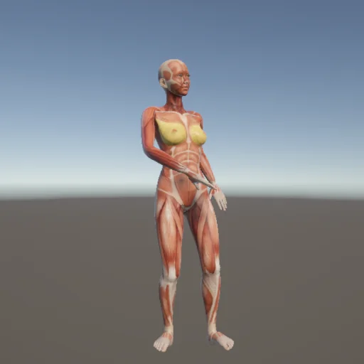 ヒーロー244 — 3Dデッサン人形（無料ポーズ資料）
