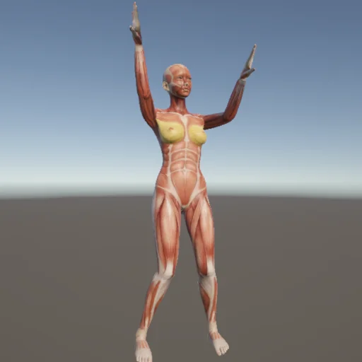 しぐさ254 — 3Dデッサン人形（無料ポーズ資料）