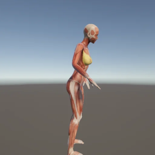 持ち上げ257 — 3Dデッサン人形（無料ポーズ資料）