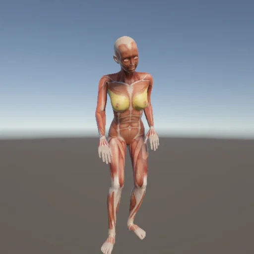 持ち上げ261 — 3Dデッサン人形（無料ポーズ資料）