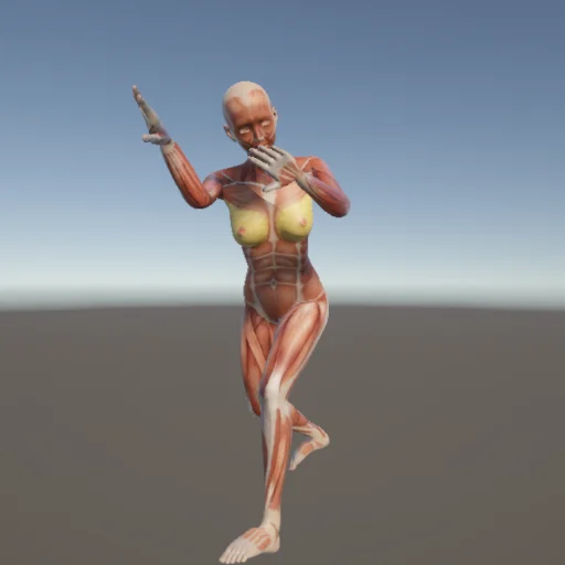 野球266 — 3Dデッサン人形（無料ポーズ資料）
