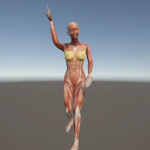 投げ271 — 3Dデッサン人形（無料ポーズ資料）