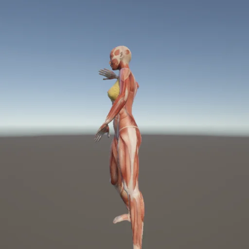 投げ272 — 3Dデッサン人形（無料ポーズ資料）