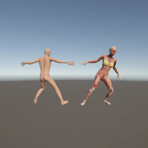 引っ張る280 — 3Dデッサン人形（無料ポーズ資料）