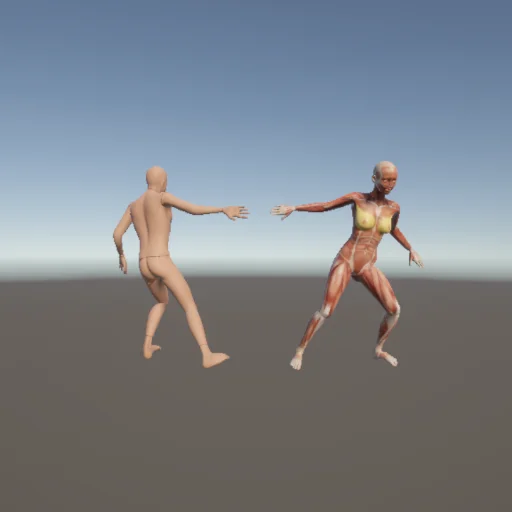 引っ張る281 — 3Dデッサン人形（無料ポーズ資料）