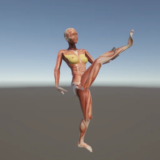 アクションポーズ #2 — 3Dデッサン人形（無料ポーズ資料）