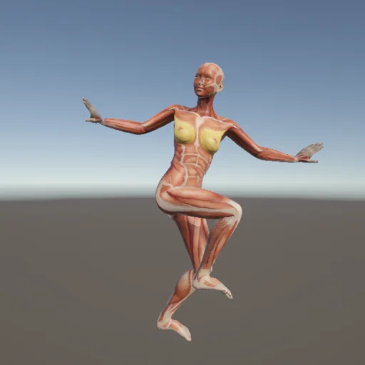 アクションポーズ #3 — 3Dデッサン人形（無料ポーズ資料）