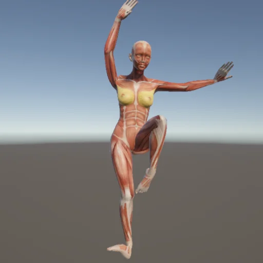 アクションポーズ #10 — 3Dデッサン人形（無料ポーズ資料）