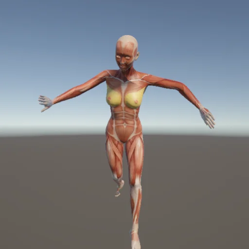 アクションポーズ #11 — 3Dデッサン人形（無料ポーズ資料）
