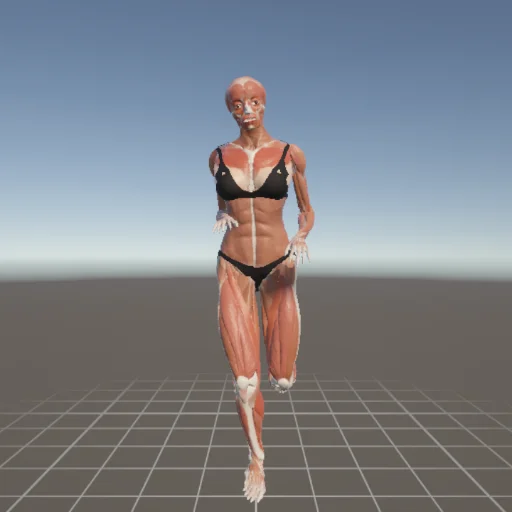 アクションポーズ #44 — 3Dデッサン人形（Proプラン限定ポーズ資料）