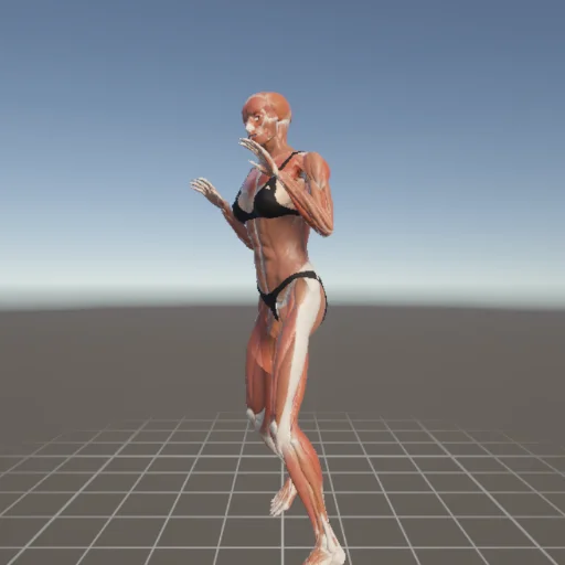 アクションポーズ #51 — 3Dデッサン人形（Proプラン限定ポーズ資料）