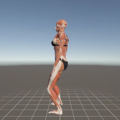 アクションポーズ #81 — 3Dデッサン人形（Proプラン限定ポーズ資料）